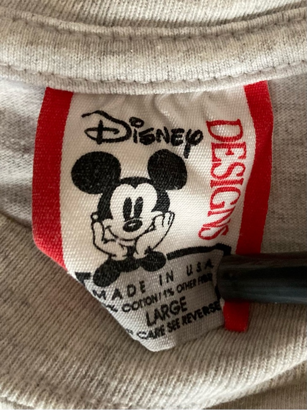 Vintage Walt Disney World Disney Designs Tigger T Shirt Large - Picture 4 of 4